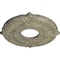 Ekena Millwork Attica Ceiling Medallion (Canopies up to 3 1/2"), 12 3/4"OD x 4"ID x 1/2"P, Castle Stone Crackle CM12ATCSC - alternate 4